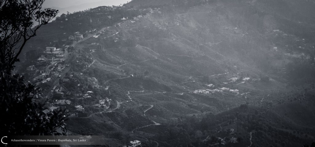 View from Haputhale Mountain Vantage Point