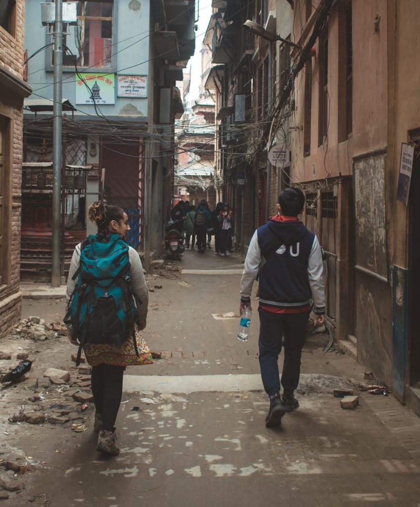 Roaming in kathmandu